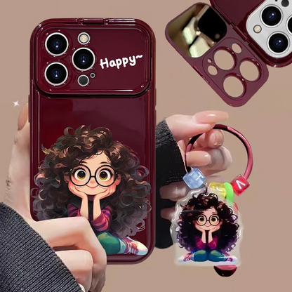 كفر الأيفون الأنيق مع مرآية ❤️Coque iPhone Élégante avec Miroir Intégré ✨