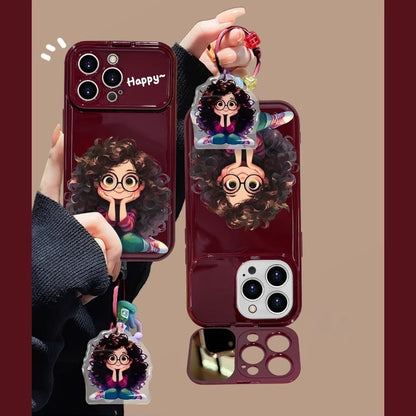 كفر الأيفون الأنيق مع مرآية ❤️Coque iPhone Élégante avec Miroir Intégré ✨